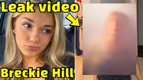 breckie hill.leaked of|Breckie Hill claims her ex